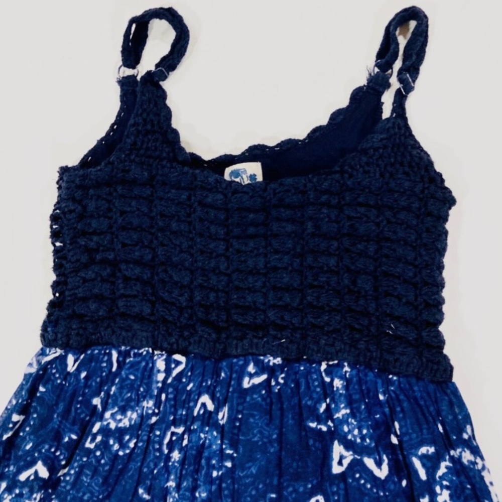 John Robshaw Lucky Brand Crochet Maxi Dress - Picture 3 of 10